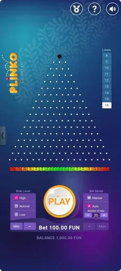 Plinko App Game