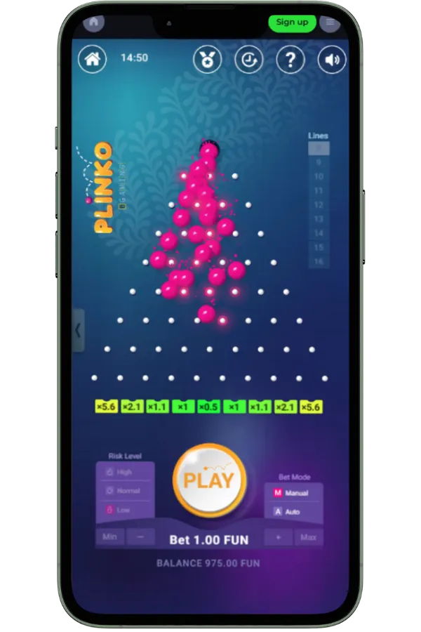 Drop the Plinko Ball