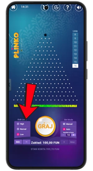 Wybierz poziom trudności