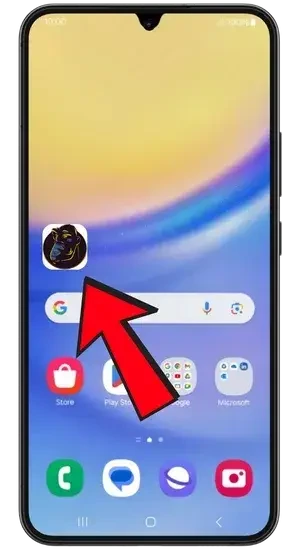 Open Donbet from Home screen