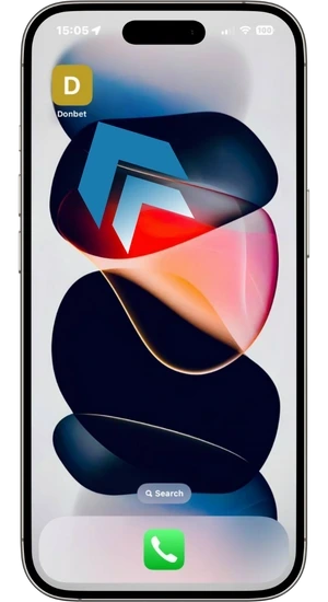 Launch Donbet shortcut on iPhone