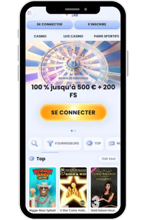 Access to the official casino platform for France