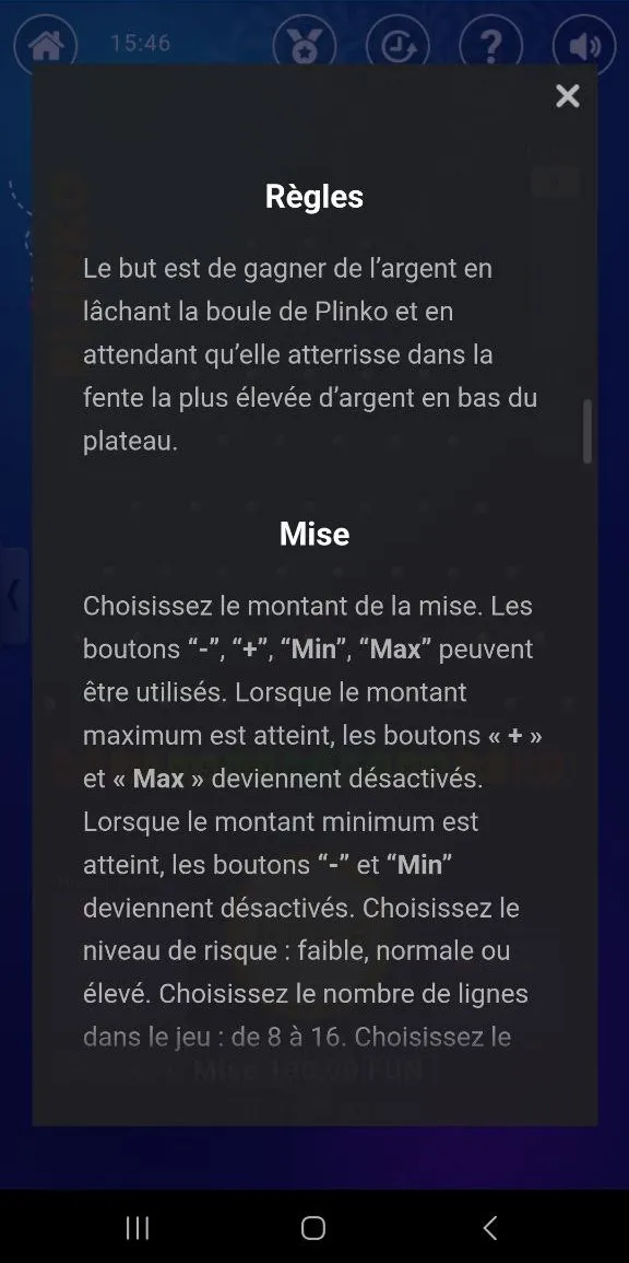 second page rules Plinko App
